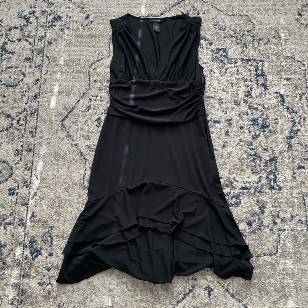 Express Black Sleeveless Dress